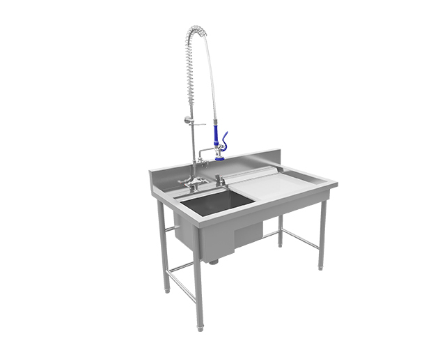 單星殺魚臺連花曬龍頭 尺寸:1200x700x800+150mm